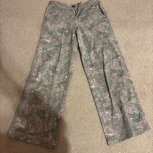 Camouflage Patterned Pants